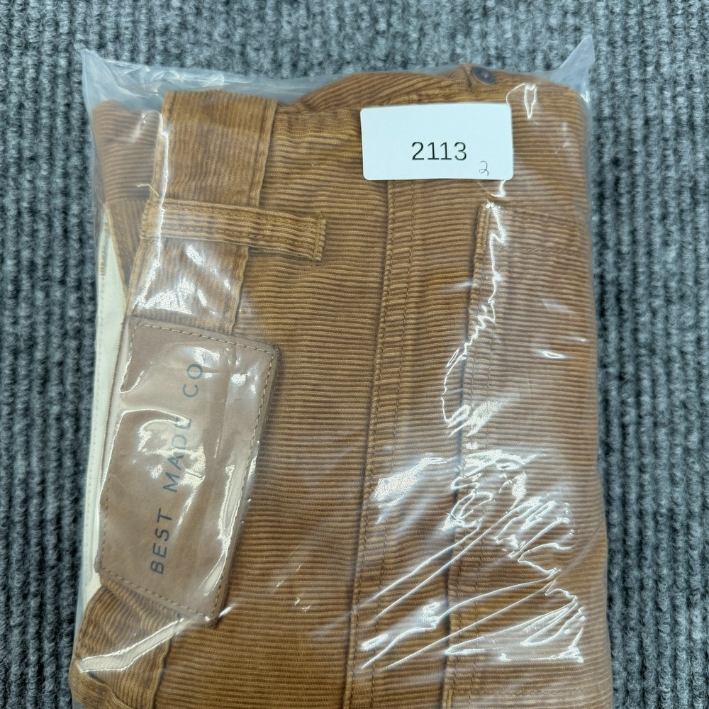 Best Made Co. Men's Corduroy 5 Pocket Trousers Pants 31x32 Brown Casual - Picture 9 of 9